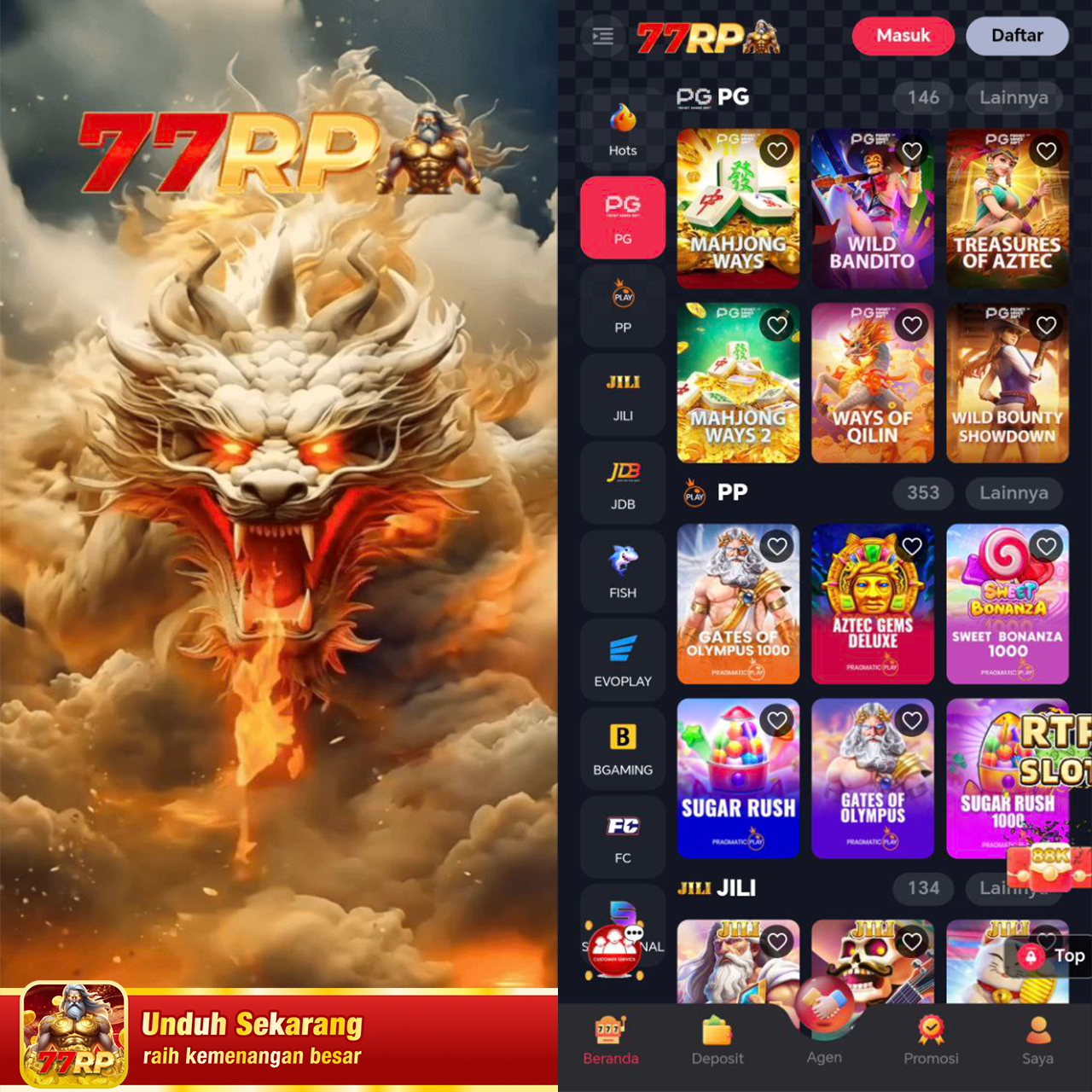 77RP - Link Alternatif Game Kasino dan Slot Online