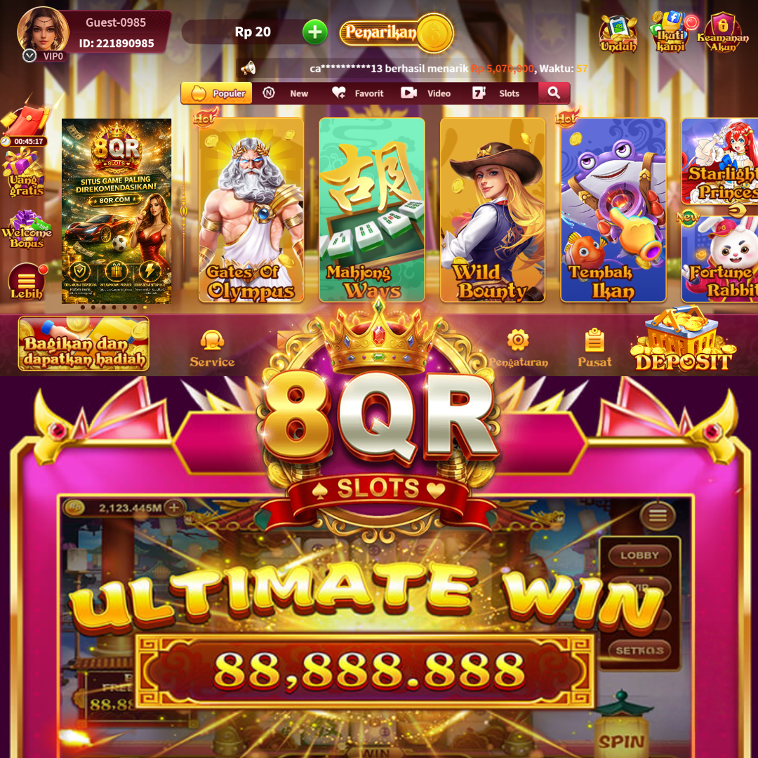 8QR - 8qr Destinasi Slot Online Indonesia dengan Ragam Tema Menarik