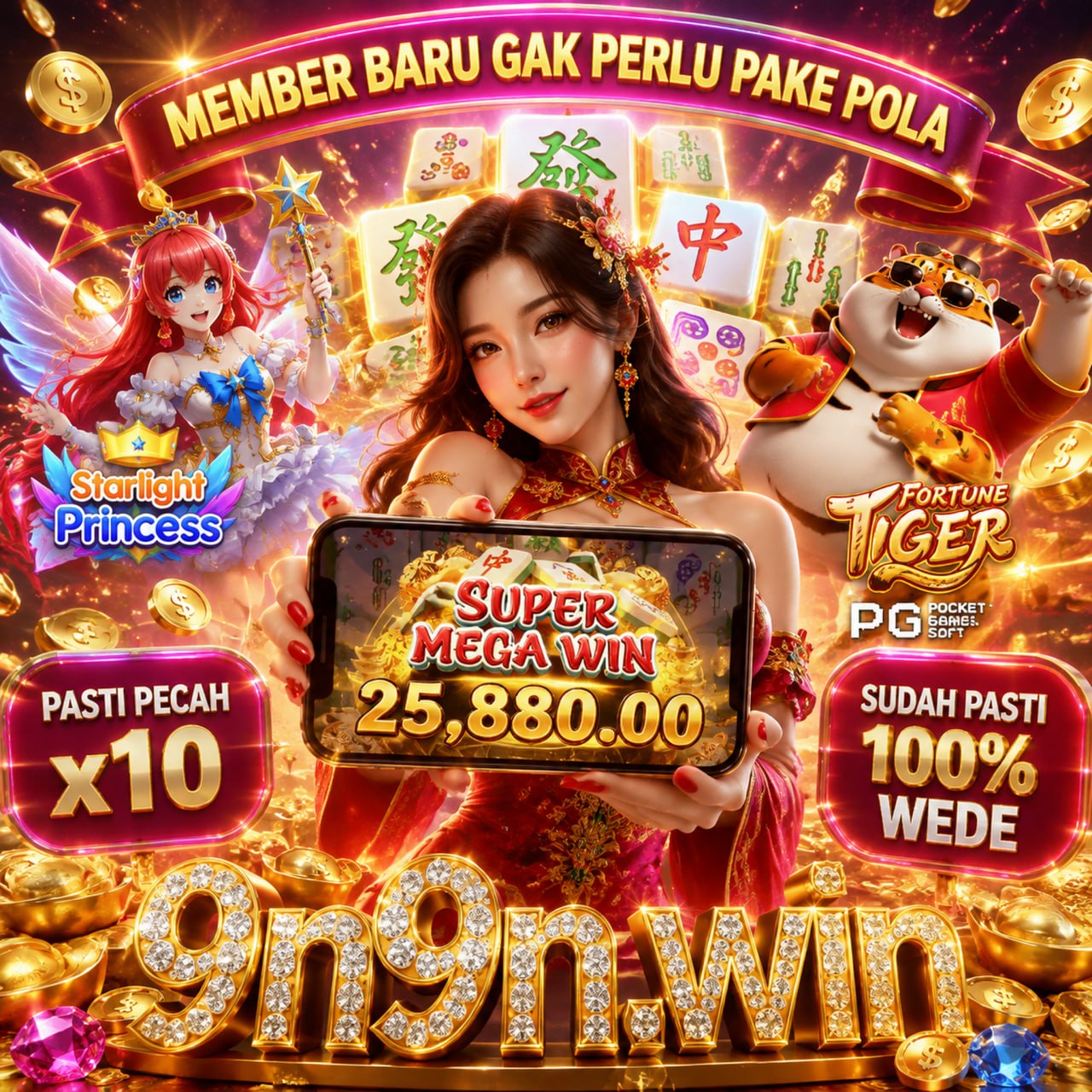 9N9N - 9n9n Pilihan Game PG Soft untuk Penggemar Slot Online