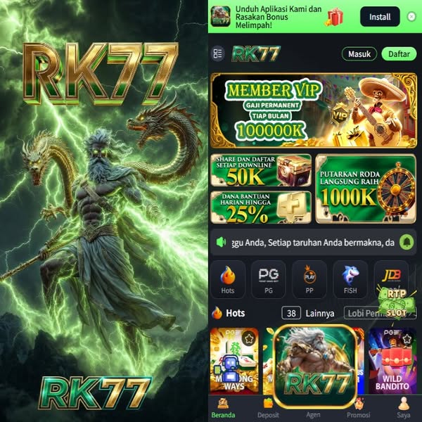 RK77 - Portal Resmi Game Kasino dengan Link Daftar dan Akses Alternatif