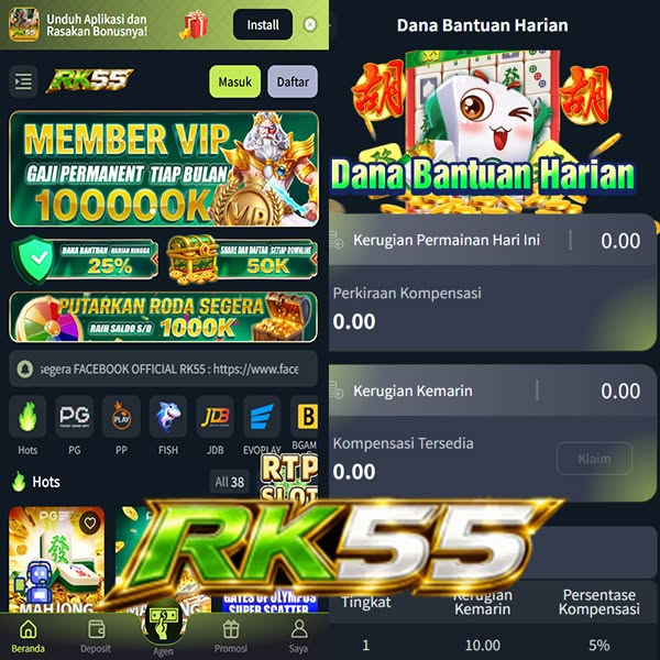 RP55 - Situs Resmi Slot Online dan Pilihan Game PG Soft